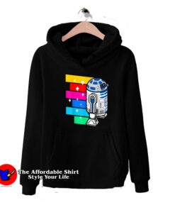 Star Wars Rainbow Roll Cartoon Graphic Hoodie