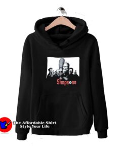 Vintage Parody The Simpson Sopranos Funny Hoodie