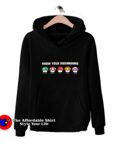 Vintage Super Mario Know Your Mushrooms Sweatshirt