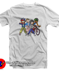 8-Bit Stranger Things Graphic Unisex T-Shirt