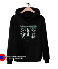 Alanis Morissette Portrait Graphic Unisex Hoodie