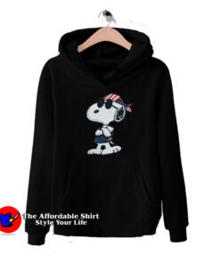 Cartoon Vintage Funny American Snoopy Unisex Hoodie