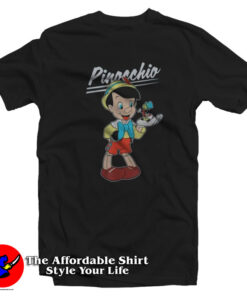 Disney Pinocchio and Jiminy Cricket Unisex T-Shirt
