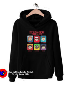 Extra Soft Stranger Things 8 Bit Graphic Hoodie