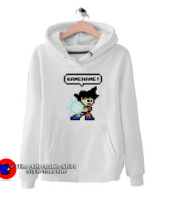 Funny Dragon Ball 8-bit Goku KamehameHoodie