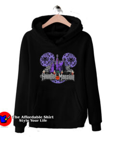 Halloween Retro Haunted Mansion Unisex Hoodie