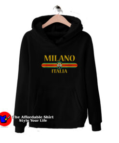 Milano Italia Tiger Face Graphic Unisex Hoodie