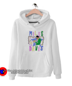 Miles Davis Hand Drawn Vintage Unisex Hoodie