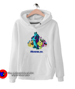 Monsters Inc 8Bit Mike, Sully and The Gang Hoodie
