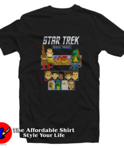 Star Trek Original Series Kirk vs Gorn 8-Bit T-Shirt