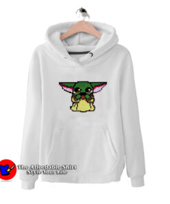 Star wars baby yoda 8bit Funny Unisex Hoodie