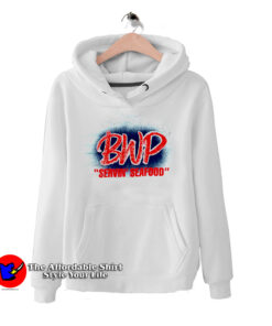 Vintage BWP Servin Seafood No Face Hoodie