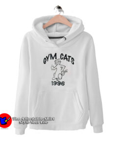 Vintage Gym Cats 1996 Funny Unisex Hoodie