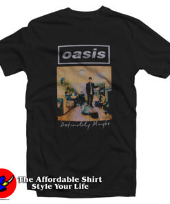 Vintage Oasis Band Definitely Maybe T-Shirt