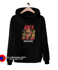 Vintage Reign In Blood Slayer Graphic Unisex Hoodie