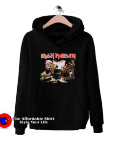 Vintage The Zombie Bus Iron Maiden Unisex Hoodie