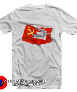 Vintage USSR The Party is Over Black T-Shirt