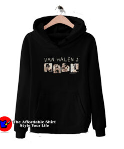 Vintage Van Halen 3 World Tour Unisex Hoodie