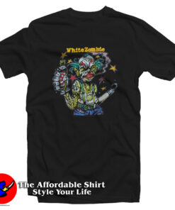 Vintage White Zombie Astro Creep Graphic T-Shirt