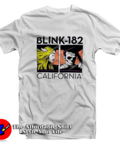 Blink-182 North American Tour Off White T-Shirt
