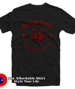 Doom Life Sloth Slow Born To Late Unisex T-Shirt