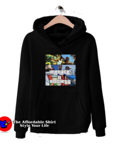 Funny Menace to Society GTA Style Unisex Hoodie