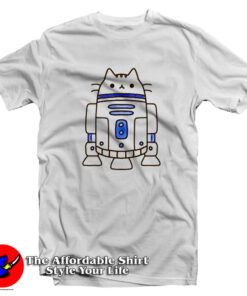 Funny Parody Cat R2D2 Star Wars Unisex T-Shirt