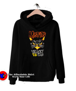 Funny Vintage Misfits Unlucky 13 Unisex Hoodie