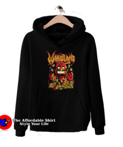 Funny Warioland Heavy Metal Video Game Hoodie