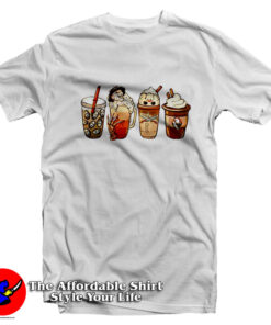 Halloween Horror Moovie Coffee Parody T-Shirt