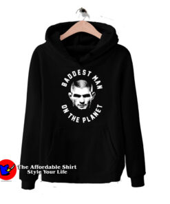 Khabib Baddest Man on The Planet MMA Hoodie