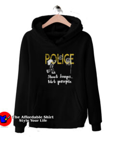 Police Shoot Hoops Not People Unisex Hoodie
