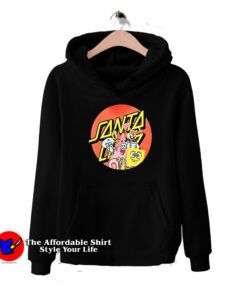 Santa Cruz x Spongebob SquarePants Funny Hoodie