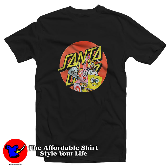 Santa Cruz x Spongebob SquarePants Funny T Shirt 510x510 image Santa Cruz x Spongebob SquarePants Funny T Shirt 510x510 Santa Cruz x Spongebob SquarePants Funny T Shirt On Sale
