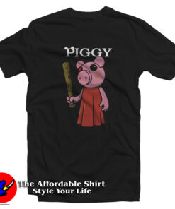 Scary Piggy Roblox Piggy Cartoon Unisex T-Shirt