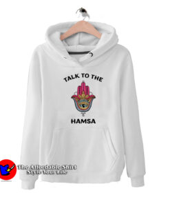 Talk to the Hamsa Yoga Unisex Hoodie