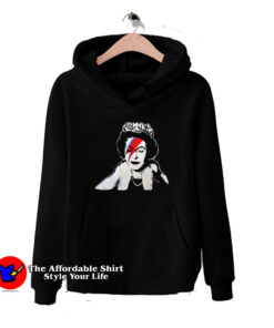 The Queen Elizabeth Mashup David Bowie Hoodie