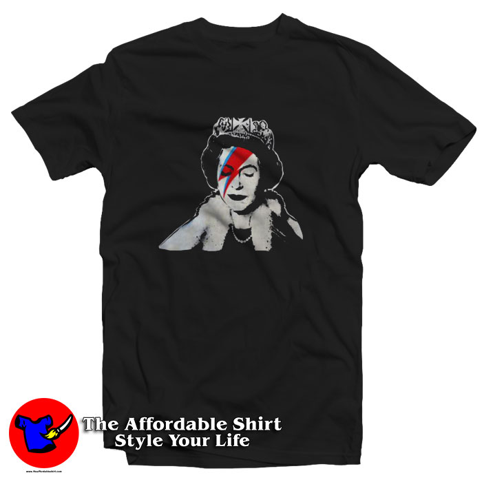 The Queen Elizabeth Mashup David Bowie T Shirt 510x510 image The Queen Elizabeth Mashup David Bowie T Shirt 510x510 The Queen Elizabeth Mashup David Bowie T Shirt On Sale