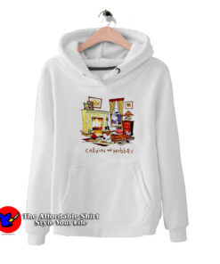 Vintage Cartoon Calvin And Hobbes Unisex Hoodie