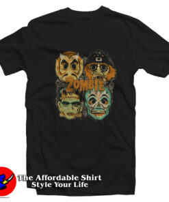 Vintage Rob Zombie Horror Masks Unisex T-Shirt