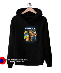 Vintage Roblox Boys Power Up Graphic Hoodie