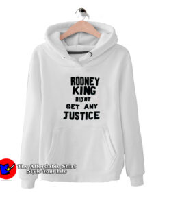 Vintage Rodney King No Justice LA Riots Hoodie