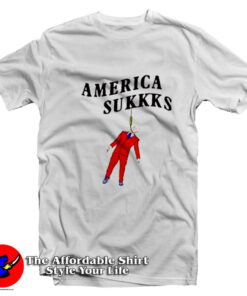 America Sukkks Graphic Unisex Tshirt