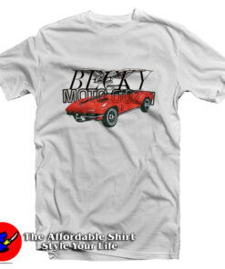 Becky New York Car Moto Guzz Graphic T-Shirt