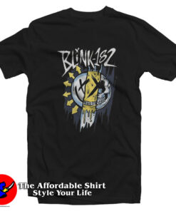 Blink-182 Mixed Up Logo Graphic Unisex T-Shirt