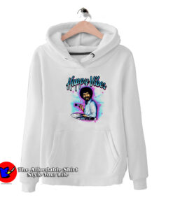 Bob Ross Happy Vibes Paintbrush Palette Hoodie