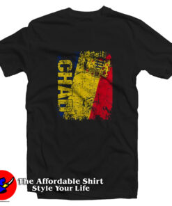 Chad Flag Vintage Distressed Unisex T-Shirt