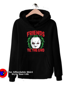 Friends Till The End Lazy Halloween Movie Hoodie