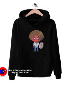 Funny Deadpool x Bob Ross Vintage Unisex Hoodie