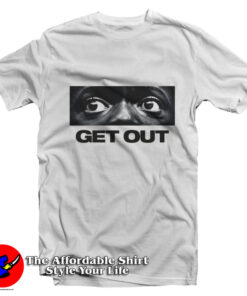 Get Out Vintage Movie Poster Graphic T-Shirt